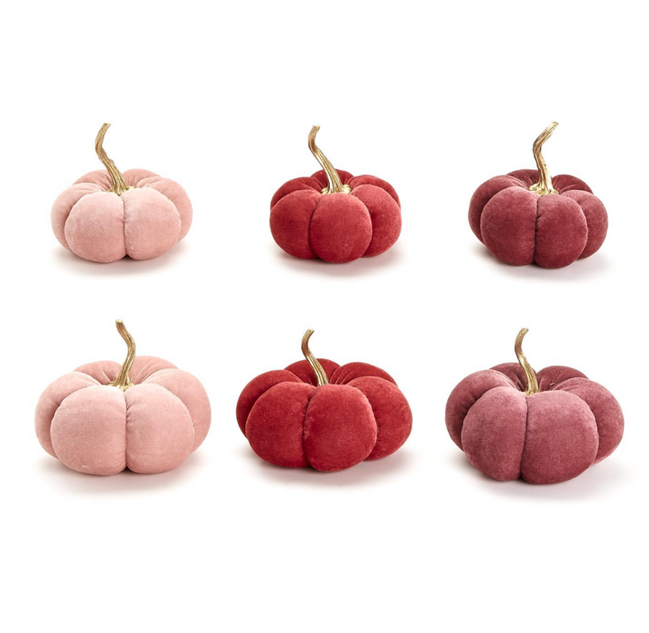 Autumn Blush Plush Pumpkins