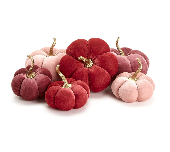 Autumn Blush Plush Pumpkins