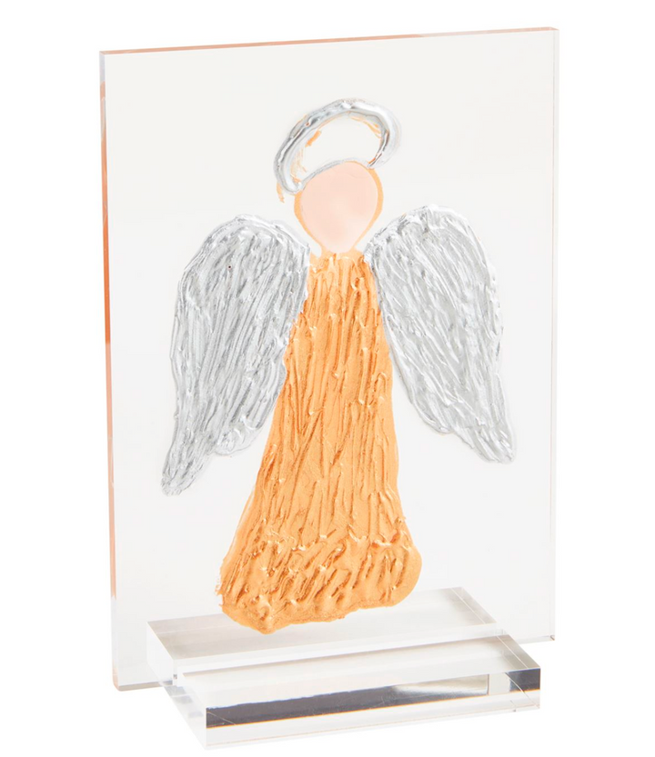 Acrylic Angel Plaque with stand