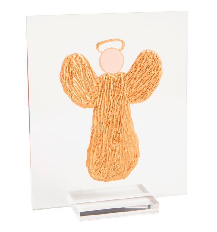 Acrylic Angel Plaque with stand