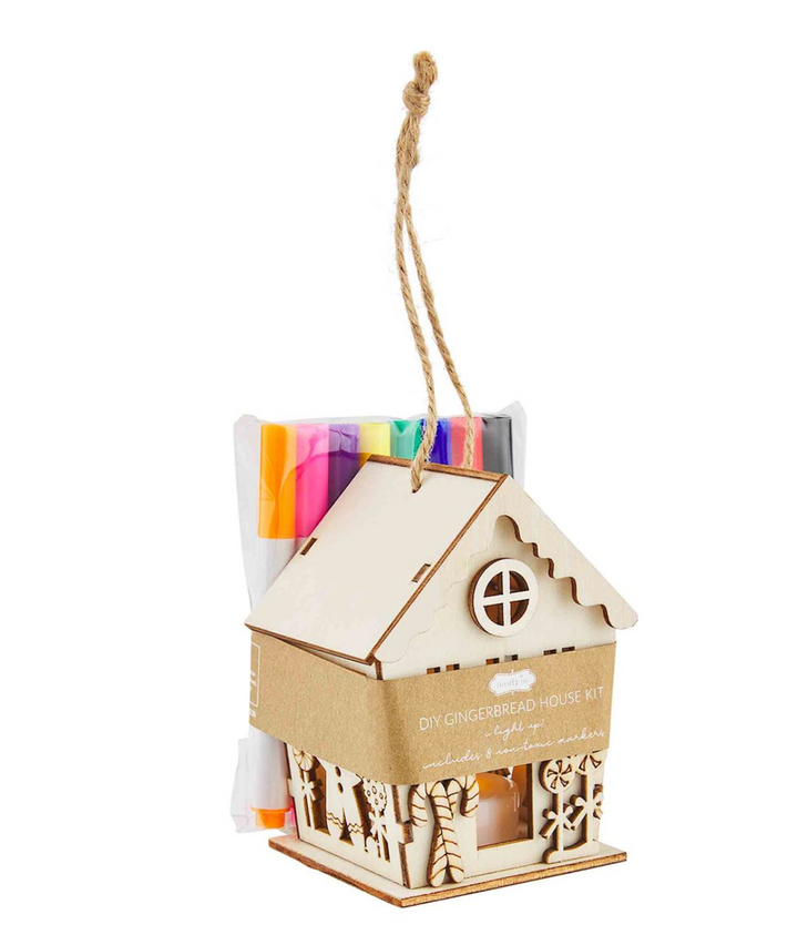 Gingerbread House Ornament House Kit