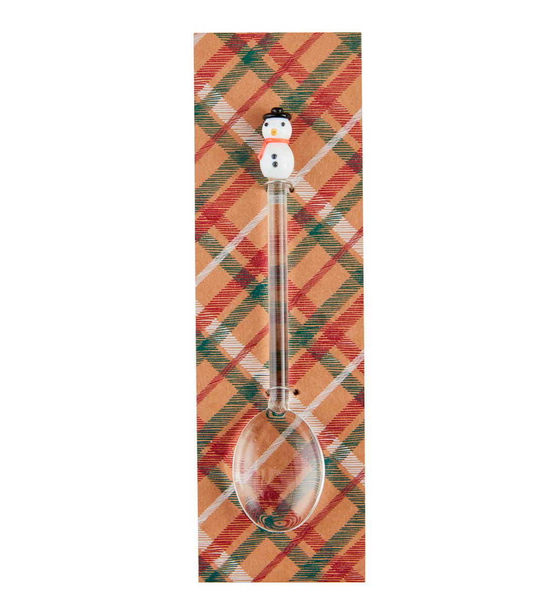 Holiday Glass Icon Spoons