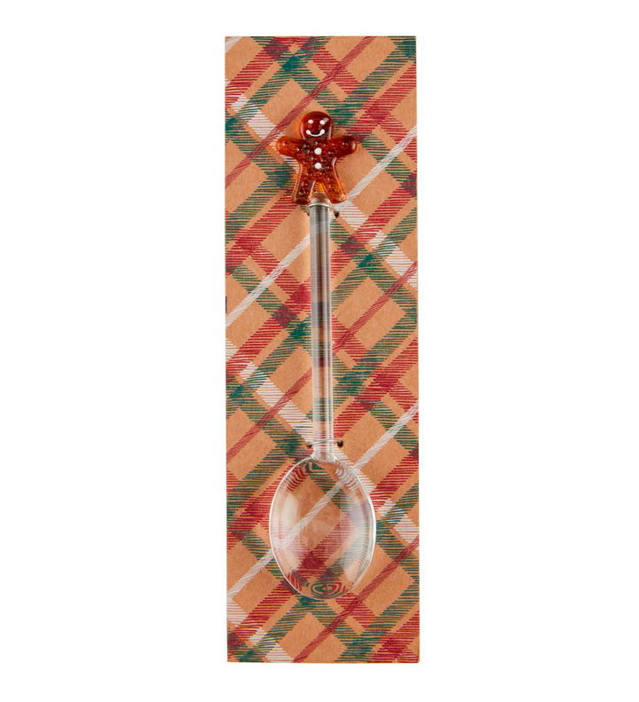 Holiday Glass Icon Spoons