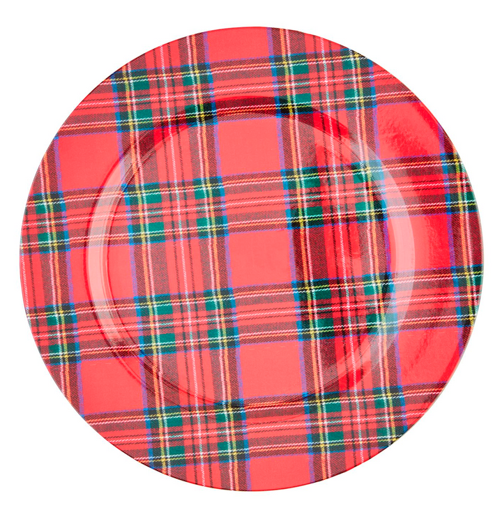 Xmas Tartan Charger