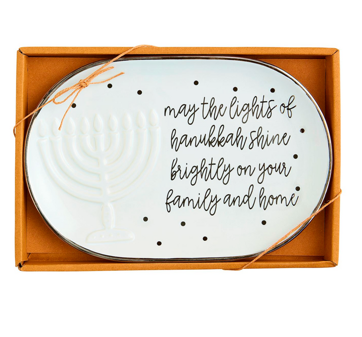 Hanukkah Sentiment Plate