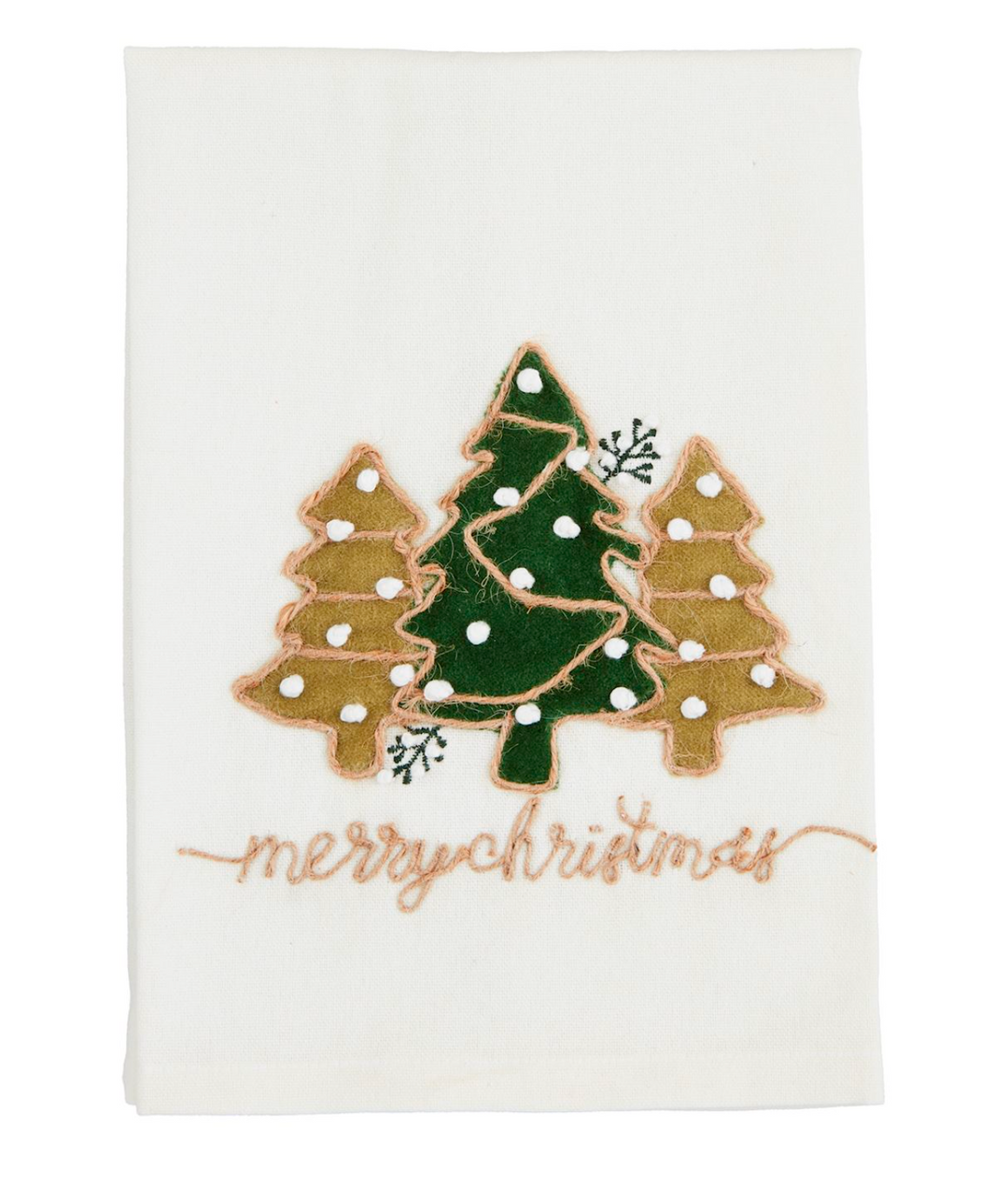 Xmas Applique Towels