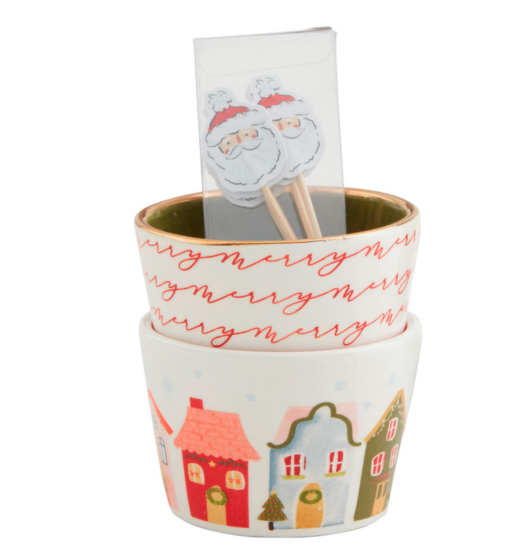 Holiday Tidbit Toothpick Set- 5 Styles to Choose