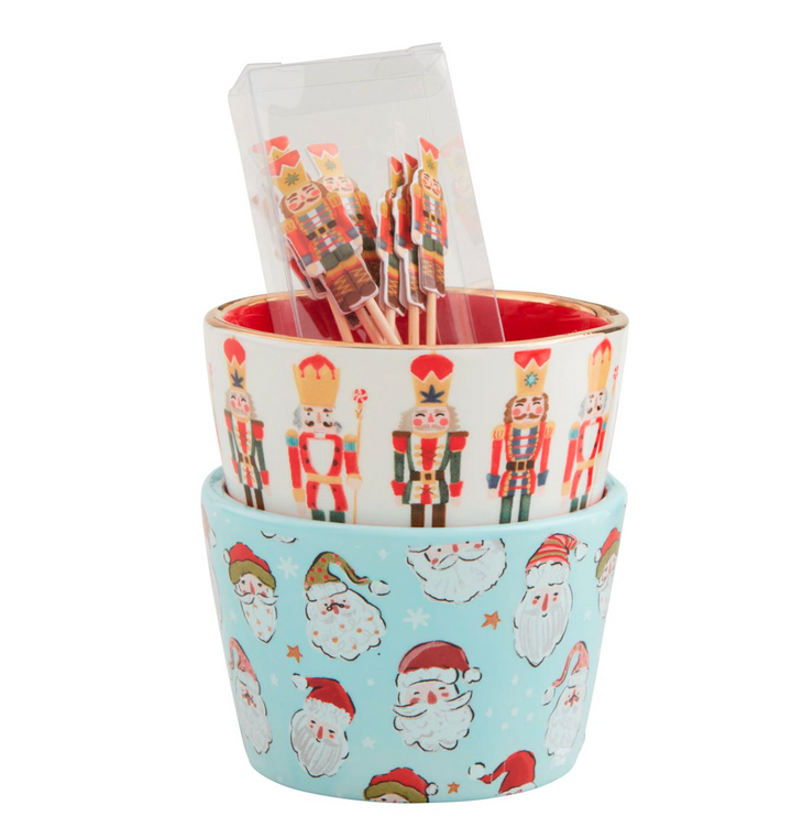 Holiday Tidbit Toothpick Set- 5 Styles to Choose