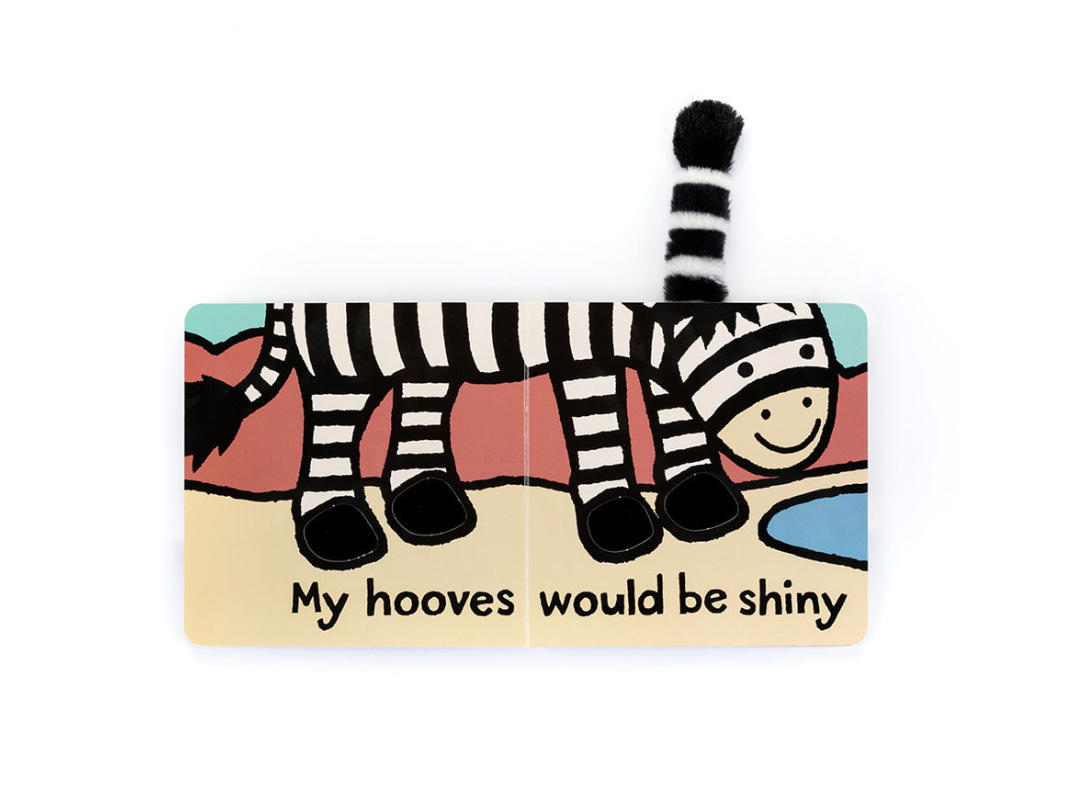 Jellycat If I Were a Zebra Book