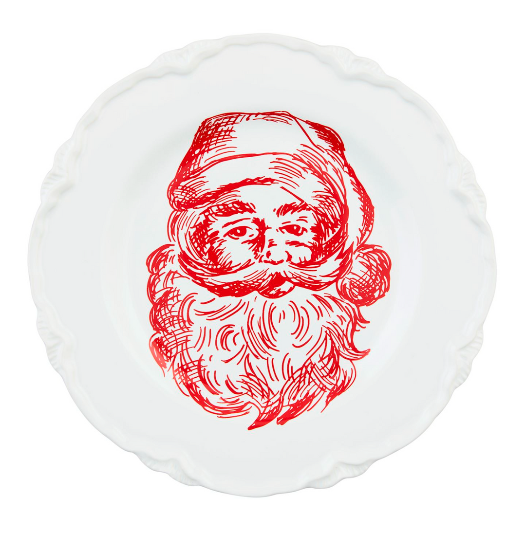 Xmas Dessert Plates