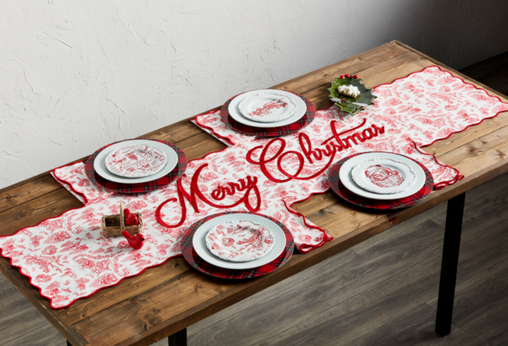 Xmas Dessert Plates