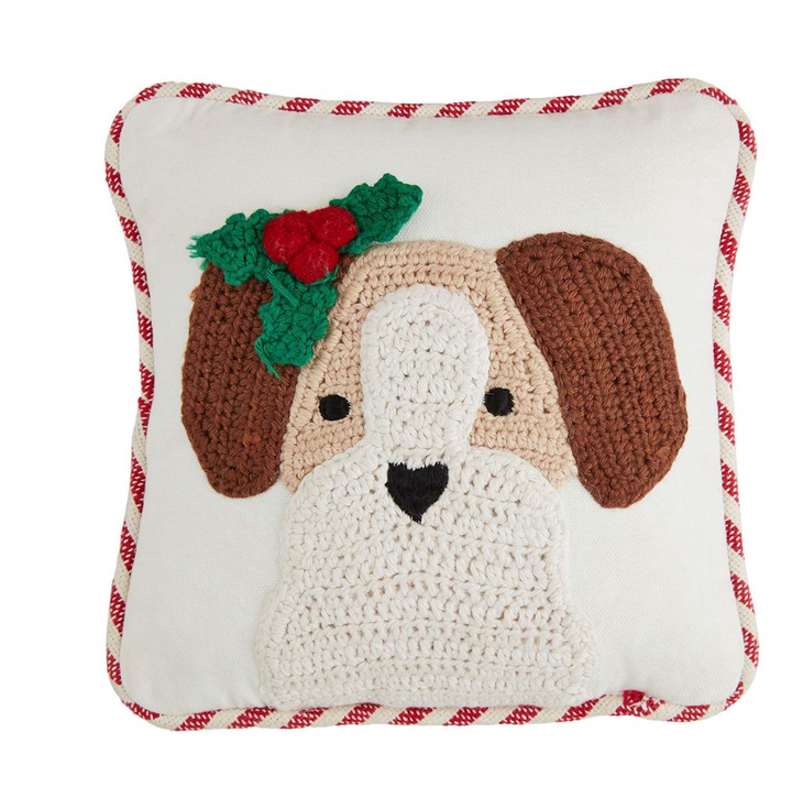 Dog Crochet Pillows- 3 Styles