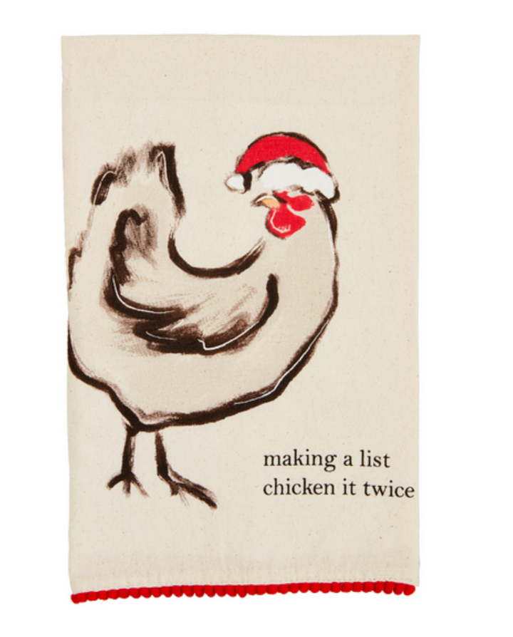 Farm Animal Xmas Towel