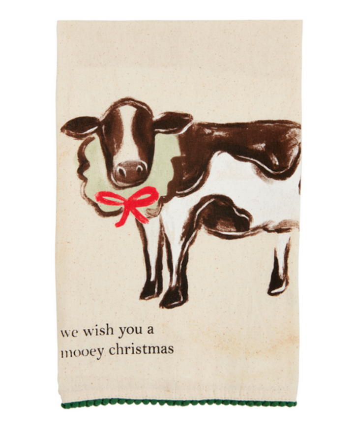 Farm Animal Xmas Towel