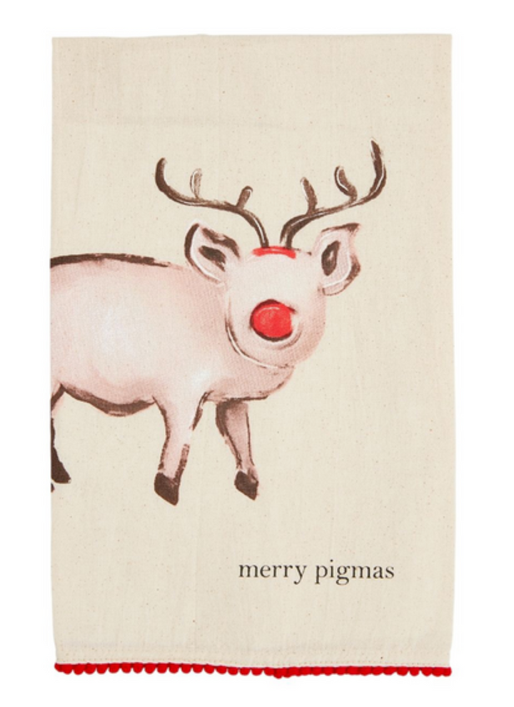 Farm Animal Xmas Towel