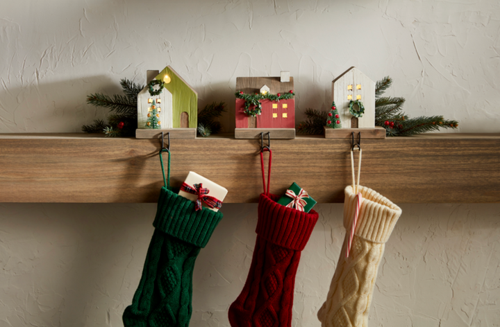 Light Up Stocking Holders- Three Styles