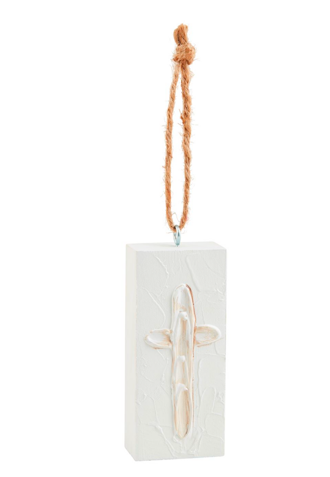 White Wood Ornament- Three Styles