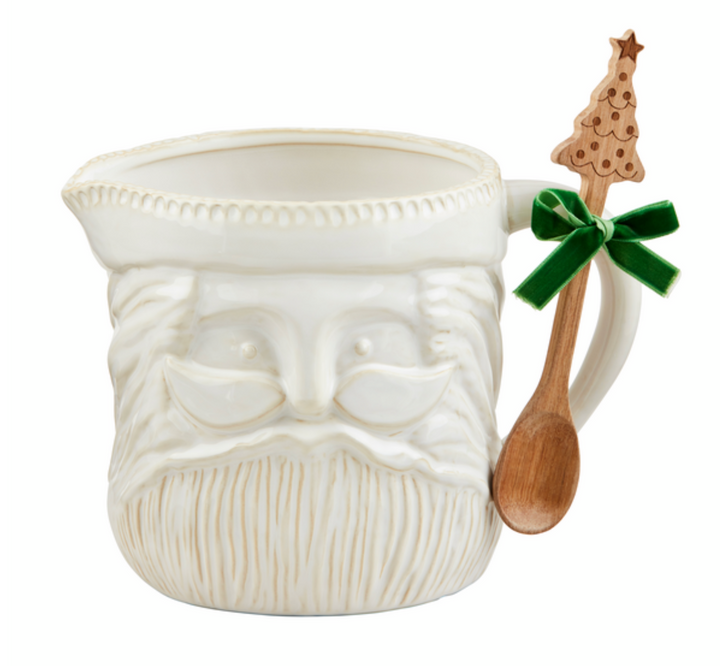 White Santa Pitchers