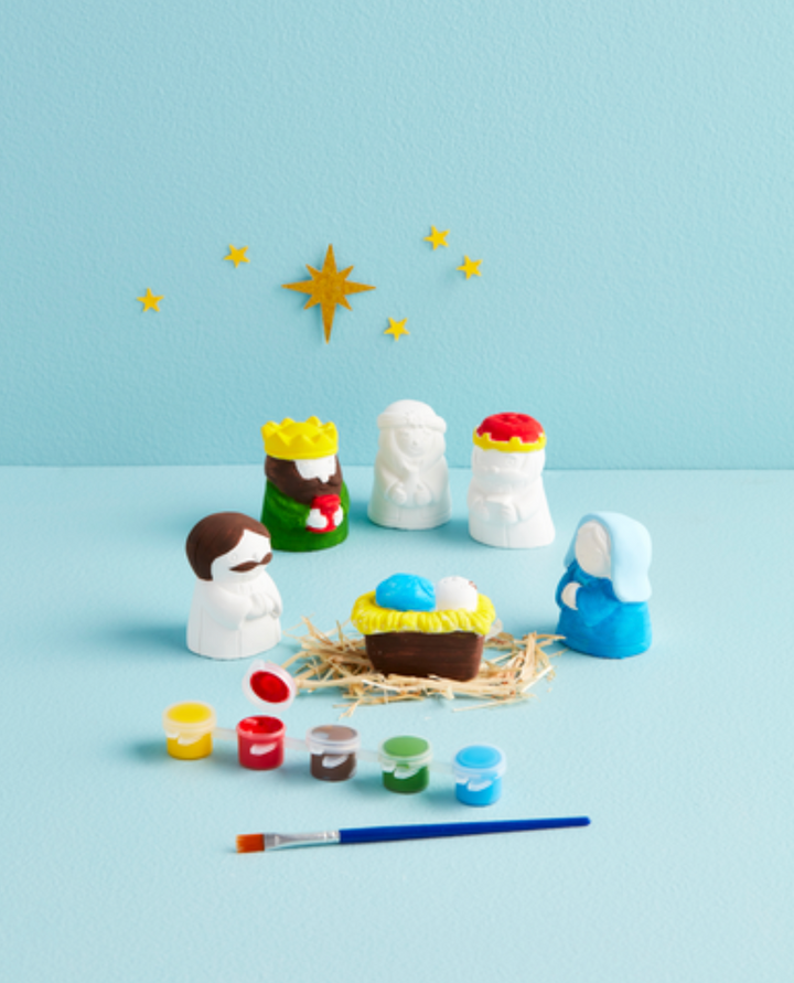 Paint your Own Nativity Set