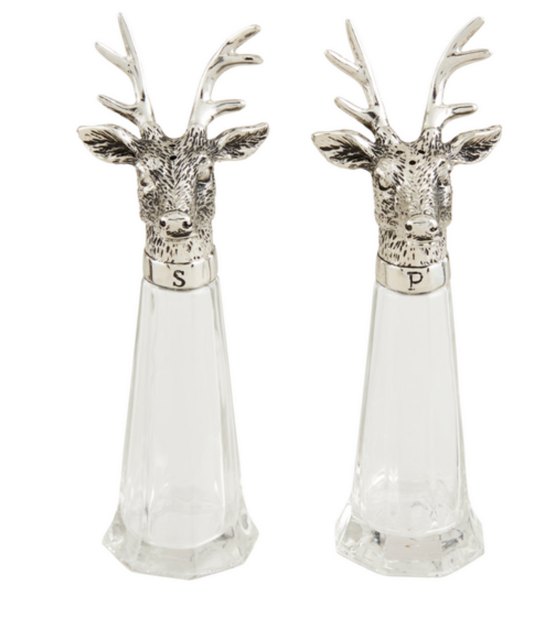 Metal Deer Salt And Peeper Set