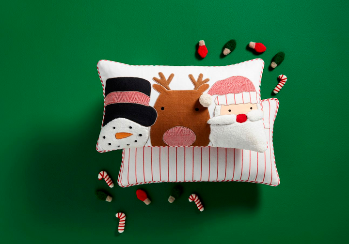 Santa and Friends Pillow