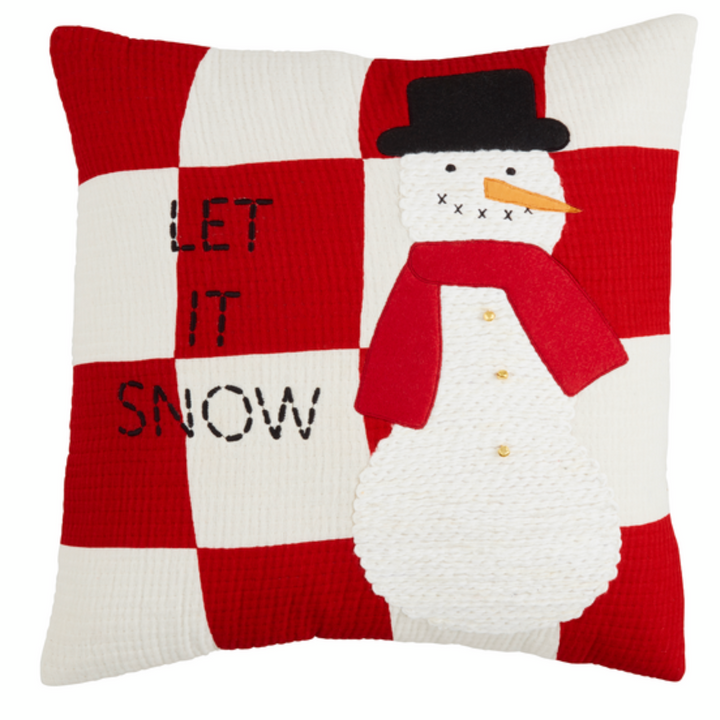 Quilted Christmas Pillows - Two Styles