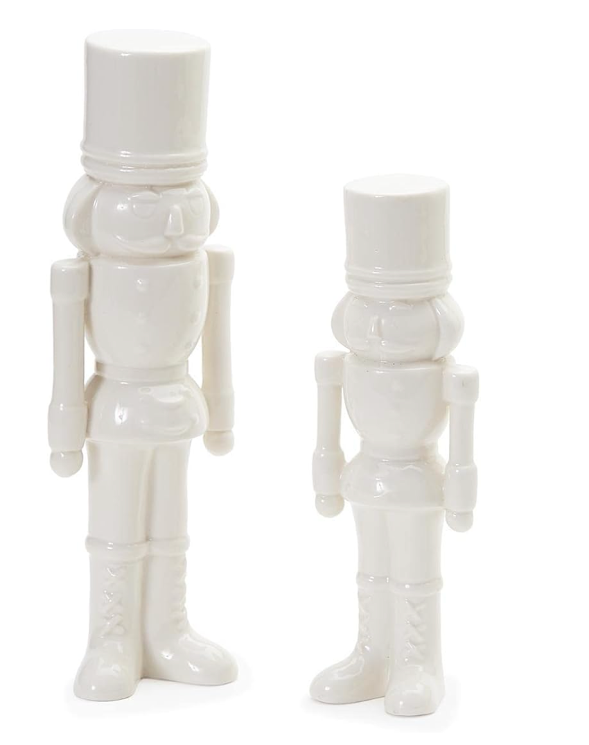 Porcelain Nutcrackers- Two Sizes