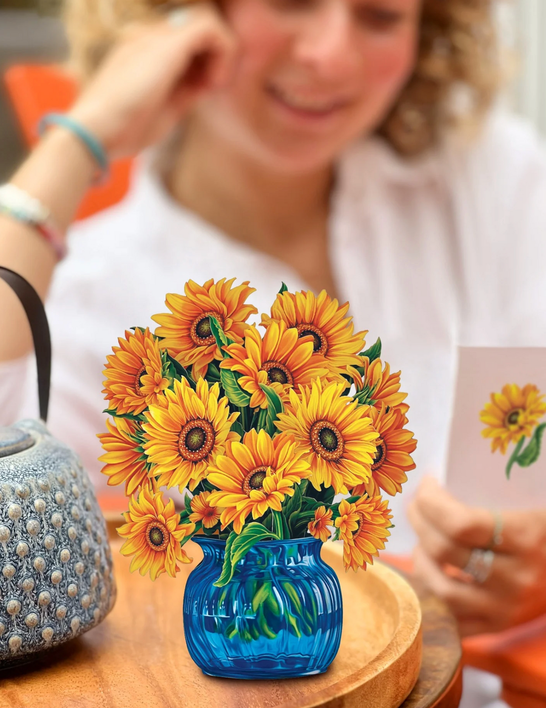 Mini Sunflower Pop-up Greeting Card