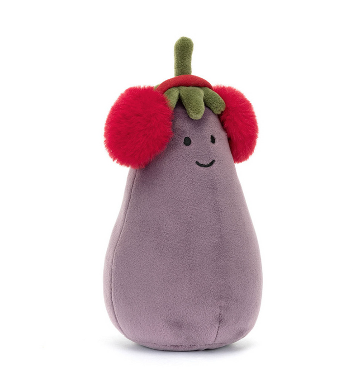 Jellycat- Toastie Vivacious Red Eggplant