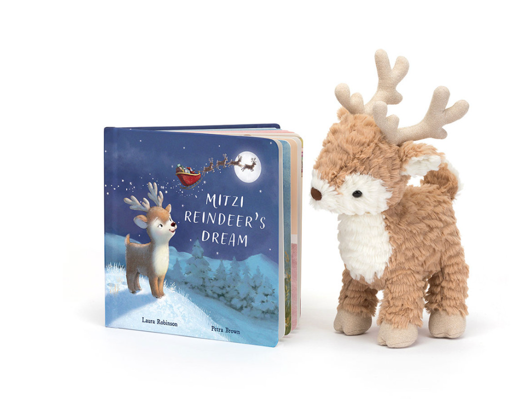 Jellycat- Mitzi Reindeer's Dream Book