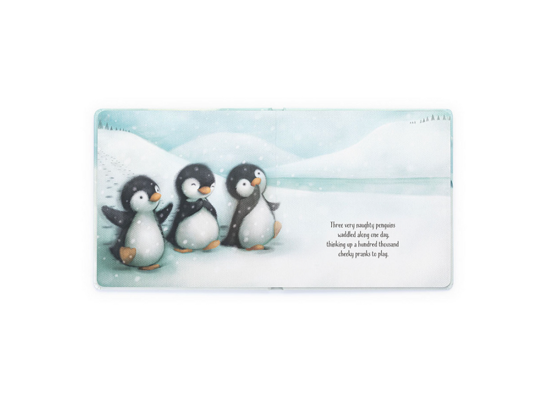 Jellycat- The Naughty Penguins Book