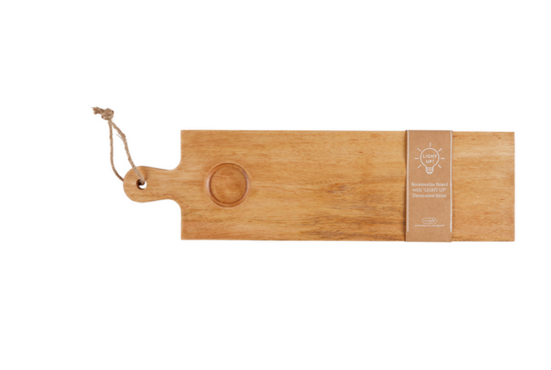 Wood Serving Board for Light Up Sitters