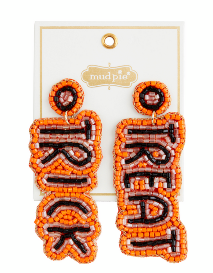 Halloween Beaded Earrings