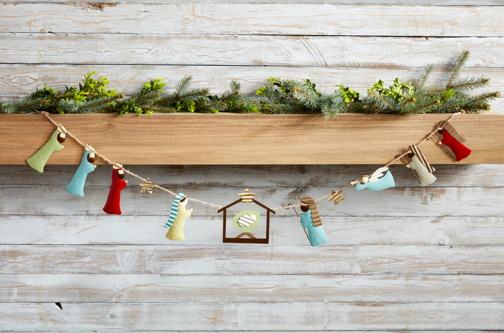 Nativity Garland