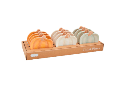 Pumpkin Tidbit Plates