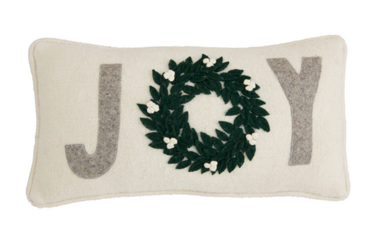 JOY XMAS MINI FELT PILLOWS