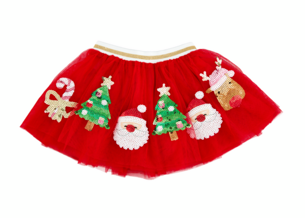 Christmas Sequined Tutus- Two Styles