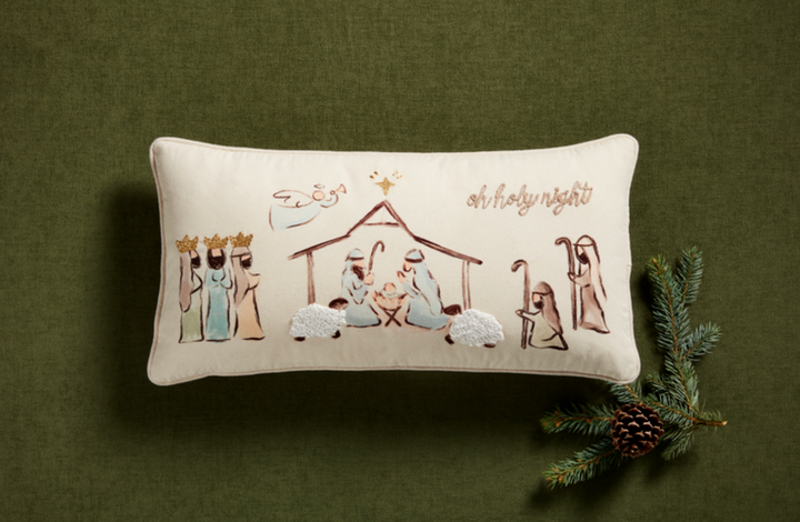 Nativity Pillow