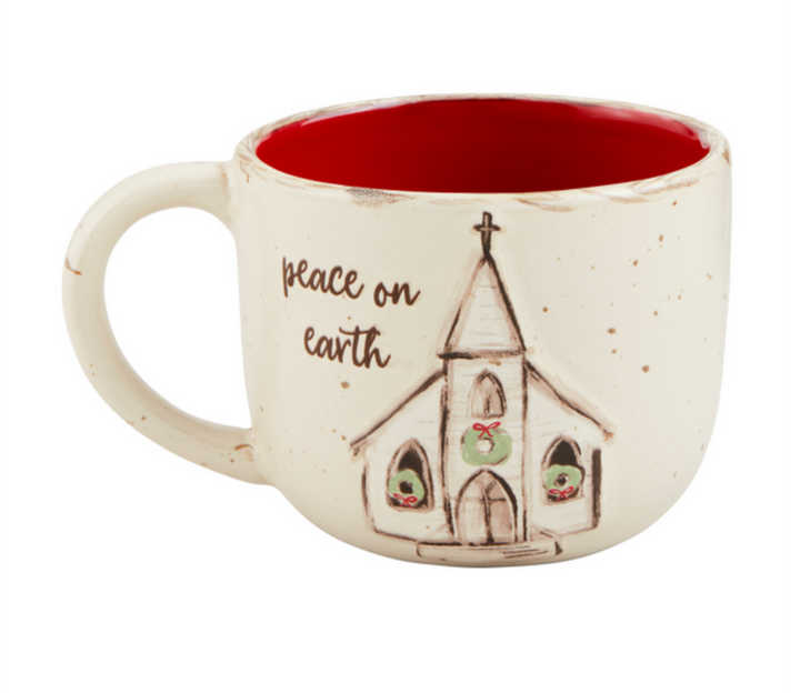 Nativity Stoneware Mugs- Four Styles  to Choose - Pine & Moss