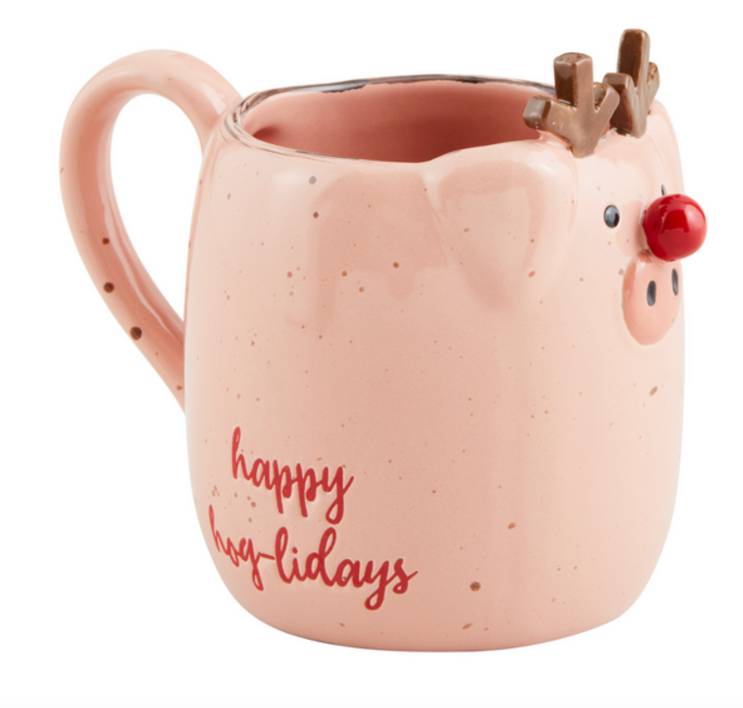 Farm Animal Christmas Mugs- Four Styles