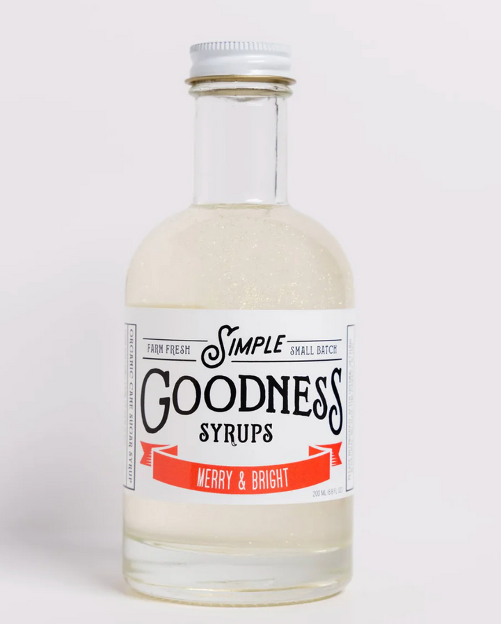 Simple Goodness Syrups- Merry & Bright