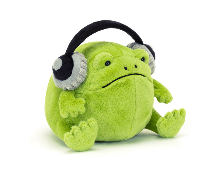 Jellycat- Ricky Rainfrog Headphones