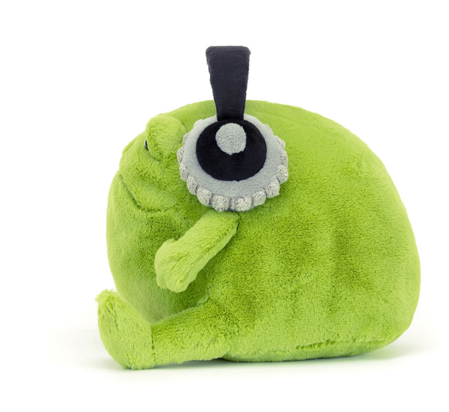 Jellycat- Ricky Rainfrog Headphones