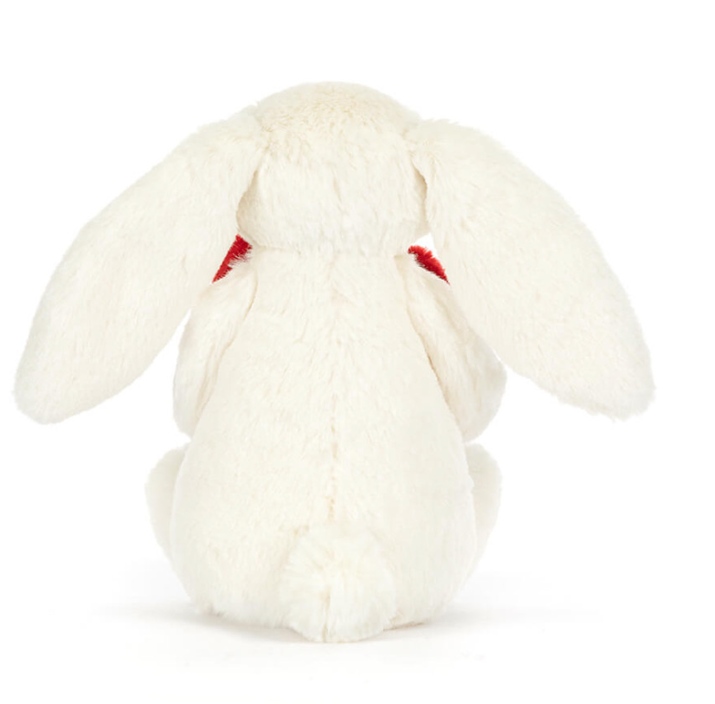 Jellycat- Bashful Red Love Heart Bunny - Pine & Moss