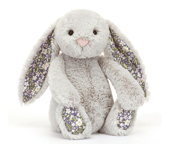 Jellycat- Blossom Silver Bunny "Bloom"