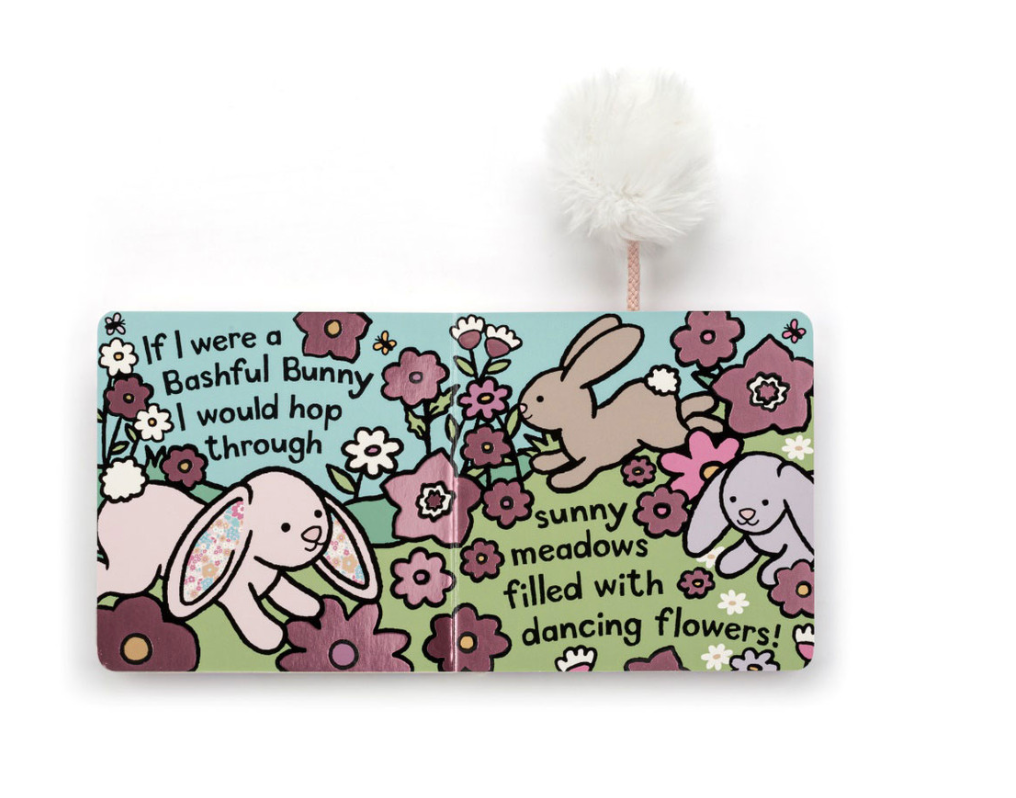 Jellycat- If I were a Bunny Board Book (Blush)