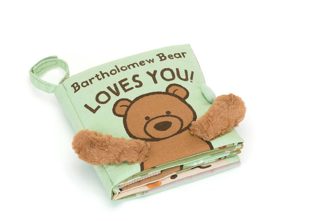 Jellycat- Bartholomew Bear Loves You Book