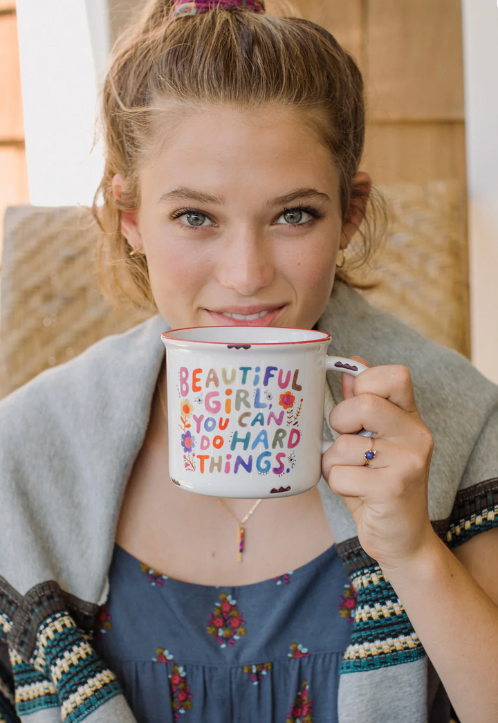 Camp Coffee Mug- Beautiful Girl