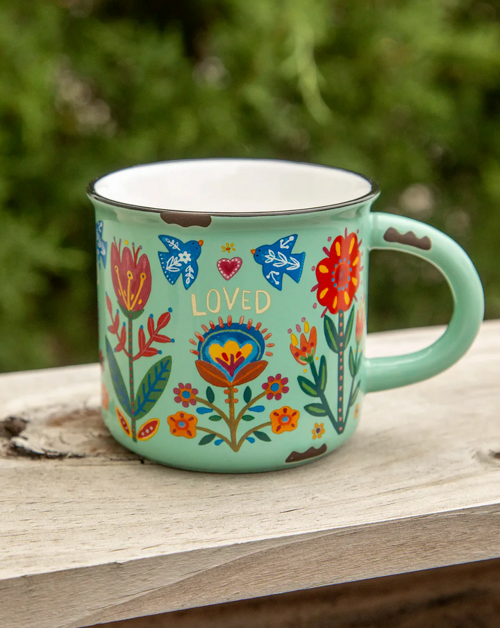 Camp Mug- Mint Loved