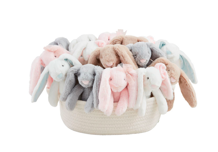 Mini Plush Pal Bunnies- Five Colors